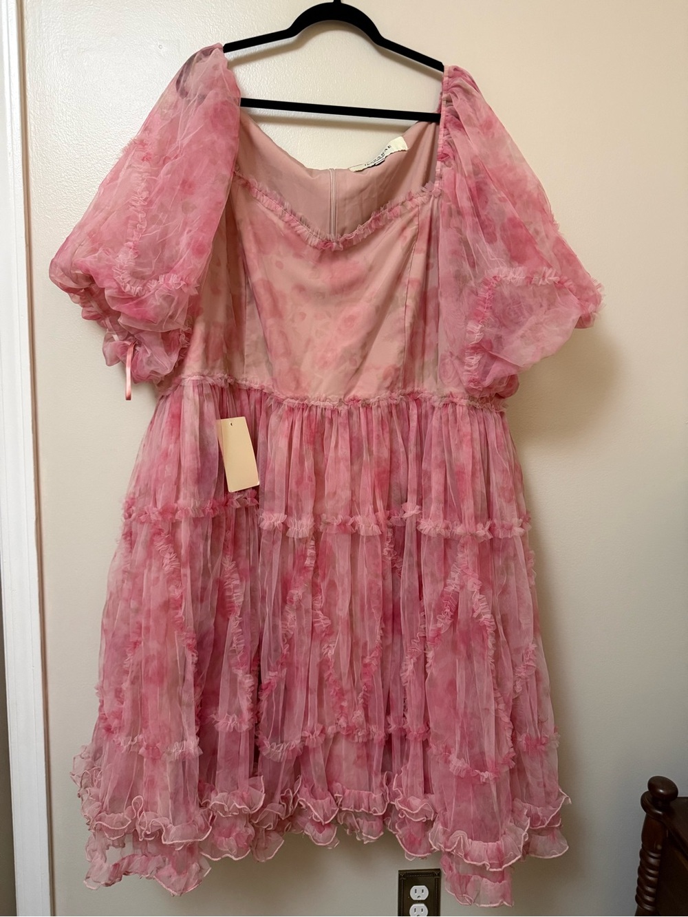 NEW Jessakae Jewel lace pink twirly dress - Picture 2 of 15